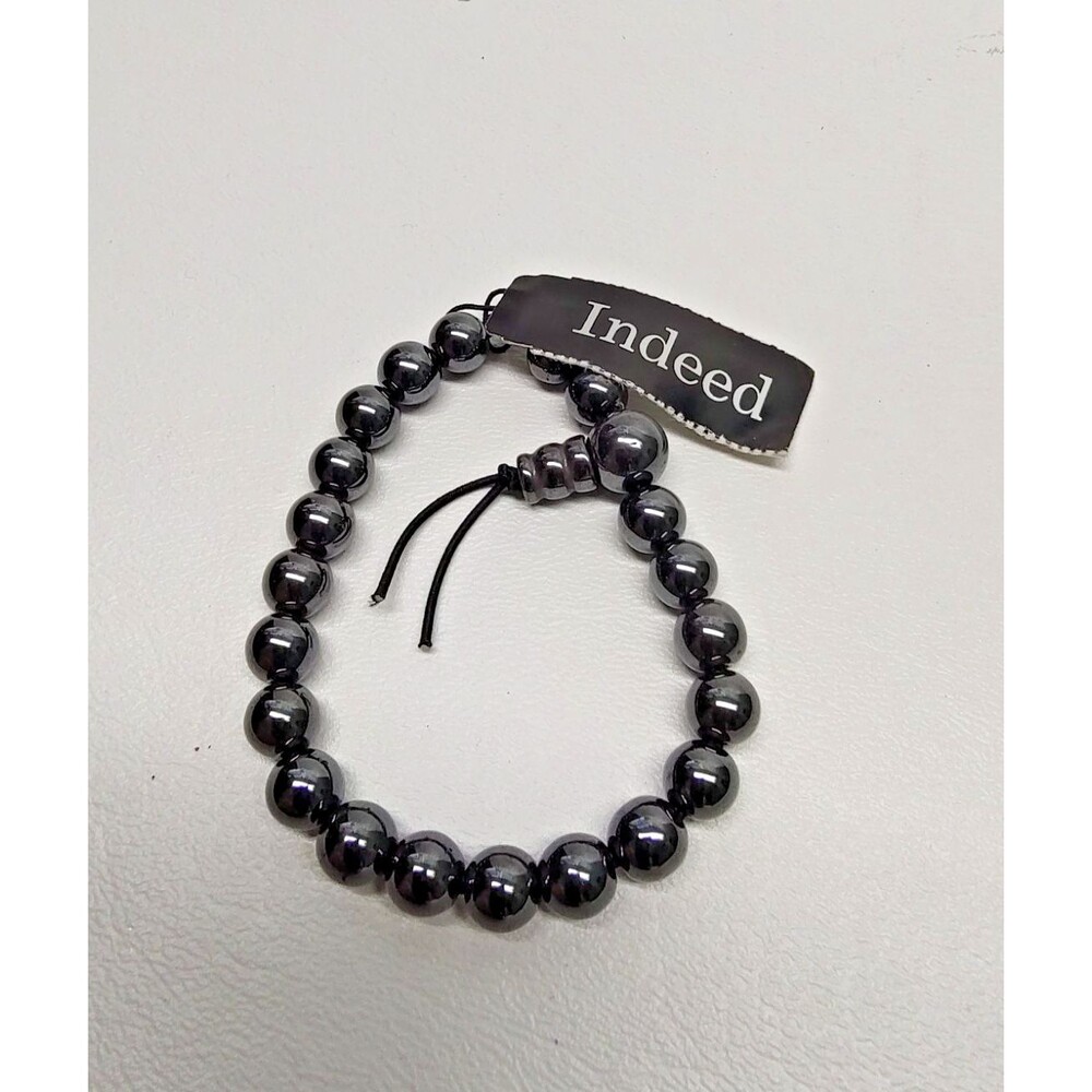 Indeed Faux Black Pearl Bead Womens Bracelet never worn